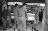 Funeral of Moshe Dahan from Holon.