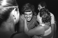 IAF pilot Ron Harush, who was shot down over Lebanon and captured by the PLO fighters was relised and returned in the exchange agreement.