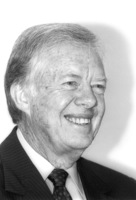 Former President of the US Jimmy Carter who is visiting Israel, met with Foreign Minister Shimon Peres.