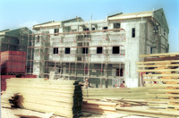 The new housing project at Rosh Hayin.