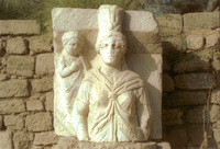 Archaeological finding in a Roman site in Ashkelon.