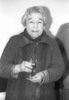 Celebrating Birthday of Actress Dvora Bertonov.