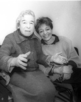 Celebrating Birthday of Actress Dvora Bertonov.