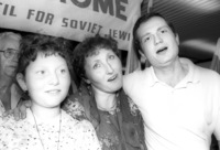 Prisoner of Zion Yuli Edelstein arrived finally in Israel after he received the permission of the Soviet Union authorities.