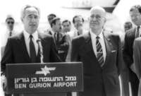 Egyption Foreign Minister Asmat Abdul Magid arrived in Israel to discuss the mutual relations between Israel and Egypt.