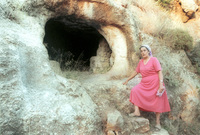 The ancient Jewish village of Pkyin, where Jews live continuously since the Bar Kochba uprising.