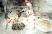 The ancient Jewish village of Pkyin, where Jews live continuously since the Bar Kochba uprising.