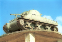 The New York UJA delegation visiting Israel was able to fuully participate in the nation's grief when Israel remembered the 16,951 men and women who have died in the defence of the State, The national memorial to the tank regiments is situated in the Latrun Valley.