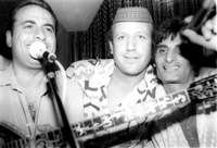 Singers performing in the Jerusalem Hann Club.