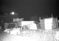 A huge demonstration was held today at Bat Yam calling for a solution for those who still are living in tents like in a transit camp.