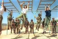 The IDF use girl soldiers to instruct military warfare to mail soldiers with a big success.