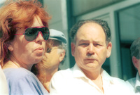 Funeral of the late writer and journalist Dan Ben Amotz.