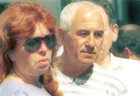 Funeral of the late writer and journalist Dan Ben Amotz.