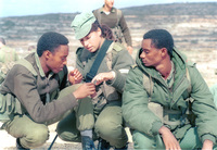 The IDF recruits in exercise.