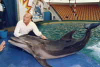 ISRAEL'S DOLPHIN-FRIENDLY ENVIRONMENT MINISTER.