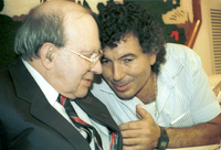 Finance Minister Itzhak Mudai and Prof. Yuval Neeman, Minister of Energy returned from a visit in the Soviet Union.