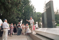 Memorial for the victims of Mir who were exterminated by the Nazis.
