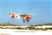 The Gadna AirForce at Palmachim displaying their ability in flying different slow airplanes and flying toys.