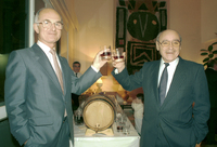 The Air France Company organized a special Vine-test of the newly harvested grapes.