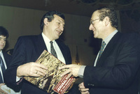 TWO FOREIGN MINISTERS VISIT ISRAEL.
