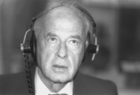Defence Minister Itzhak Rabin participated a radio program in which he answered to soldiers questions.