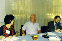 AMERICAN JEWISH LEADERSHIP MEETS WITH RABIN.