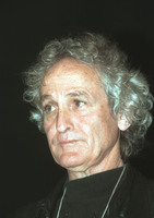 Actor and singer Israel Gurion during the farwell ceremony for his late partner Beni Amdurski.