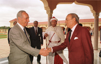 ISRAEL CELEBRATES AT CASABLANCA CONFERENCE.