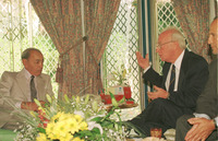 ISRAEL CELEBRATES AT CASABLANCA CONFERENCE.