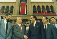 ISRAEL CELEBRATES AT CASABLANCA CONFERENCE.