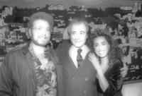The famous music composer, director and pianist, Lalo Shifrin, arrived in Israel for a short visit to participate in the premiere of his musical which include Israeli stars like singer Rita and Dudu Fisher at mann Auditorium.