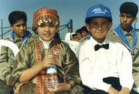KING HUSSEIN VISITS ISRAEL.