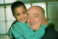 Bat-el is just four years old and she was a victim of one of Saddam Hussein's earlier Scud missiles attacks on the central area of Israel, For several days her life hung in the balance after surgeons removed shards of shattered glass from her brain.