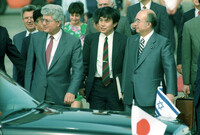 With all the diplomatic visitors to Israel since the Gulf War, one would think that any diplomat who is anybody must include a visit to Israel.