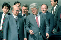 With all the diplomatic visitors to Israel since the Gulf War, one would think that any diplomat who is anybody must include a visit to Israel.