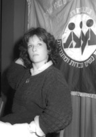 Avirama Golan at Beit Lessin after publishing her book.