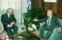 FRENCH PARLIAMENTARY DELEGATION IN ISRAEL.