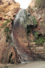 The Shulamit Waterfall in Ein Gedi the source of which is the Nahal David River.