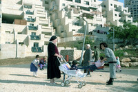 A religious suburb of Jerusalem, Har Nof new housing project.