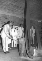 KENYA'S FOREIGN MINISTER IN ISRAEL.