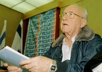 PM Rabin's Cabinet looked to be in tatters at the end of a tough wee on January 9 1995: Labour faction Chairman Eli Dayan had voted against his own faction and accused his colleague, Finance Min. Avraham Shohat, of buying Knesset votes, Shohat had in turn accused Dayan of being mentally unstable.