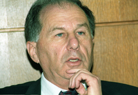 Amnon Rubinstein Minister for Energy held a press conference in which he explained to the press his office plans for the near future.