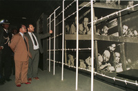 President of Zambia, Frederik Shiboula visited the Yad Vashem Memorial in Jerusalem.