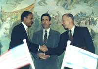 US Secretary of Commerce Ron Brown headed a delegation - which included US businessmen - to the Middle East in early February and paid visits to Israel, the territories, Egypt, Jordan, Kuwait and Qatar.