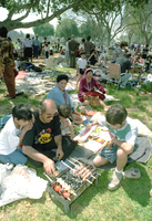 In Israel the Pesach (Passover) holiday is seven days, The eighth day is known as Isra Hug - binding the festival.