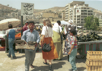 Foreign Minister Shimon Peres and Palestinian Authority's boss Yasser Arafat agreed Tuesday (July 4, 1995) on the most elements of the next stage of the interim agreement which will see Israelis troops pull out of the West bank towns of Jenin, Tul Karem, Nablus, A staged withdrawal from Ramallah and Bethlehem and eventually from Hebron.