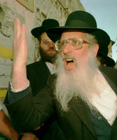 הפגנות חרדים ביפו.