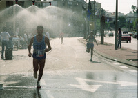 ETHIOPIANS, ONE TWO AND THREE IN MARATHON.