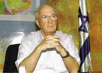 Portraits of Rabin Itzhak for "Davar".