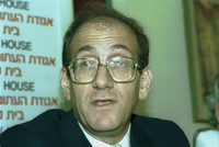 Health Minister Ehud Olmert held a press conference explaining the view of his office on the problems with nurses and service workers.